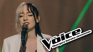 Maria Marzano  No time to dieBillie Eilish  Blind Auditions  The Voice Norway  Season 6 [upl. by Naesal]