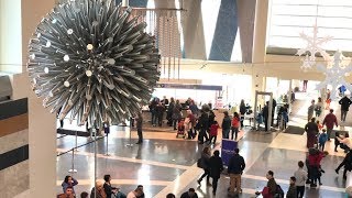 The second Largest Hoberman sphere in the world Liberty Science Center USA [upl. by Tiga918]