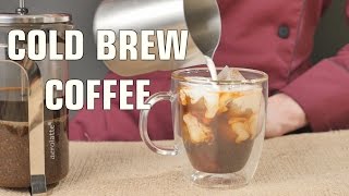 How to make Cold Brew Coffee with French Press [upl. by Lednek]