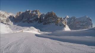 Skiing Alta Badia 2019 [upl. by Aihsila]