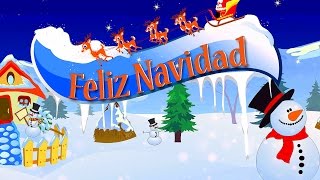 Feliz Navidad  Full Carol With Lyrics  Best Christmas Carols For Kids [upl. by Nueormahc555]