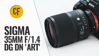 Sigma 35mm f14 DG DN Art lens review with samples Fullframe amp APSC [upl. by Enyawed]