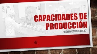 Capacidad de Produccion [upl. by Nittirb]