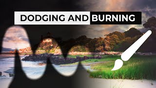 Advanced Dodge and Burn Landscape Photographs in Photoshop [upl. by Sirrom]