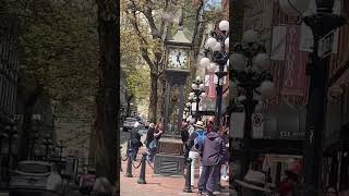 Gastown Steam Clock  Vancouver BC Canada [upl. by Eleaffar450]