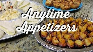 ANYTIME AND PARTY APPETIZERS RECIPES Quick Easy amp Delicious [upl. by Hgielrac110]