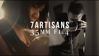 7artisans 35mm f14 with sony a7ii [upl. by Stalker]