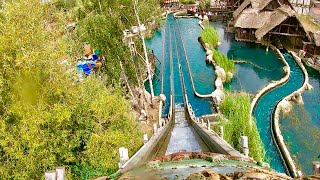 Menhir Express Onride  Parc Astérix [upl. by Nananne]