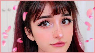 How I Do My Daily Kawaii  EGirl Inspired Make Up 💓 [upl. by Wei]