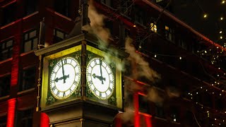 GasTown Vancouver  Gastown Steam Clock [upl. by Carson]