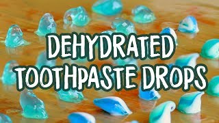 How to Make Dehydrated Toothpaste Drops  DIY Hiking and Travel [upl. by Laeahcim]