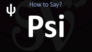 How to Pronounce Psi CORRECTLY  ψ Greek Alphabet Pronunciation [upl. by Karon255]