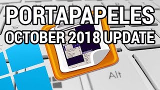 Cómo usar el nuevo portapapeles de Windows 10 October 2018 Update wwwinformaticovitoriacom [upl. by Gershom650]