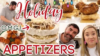 HOLIDAY APPETIZERS  EASY APPETIZER RECIPES  COOK WITH ME  JESSICA ODONOHUE [upl. by Macri]