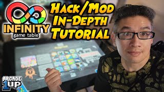 Arcade1Up Infinity Game Table HackMod InDepth Tutorial Does not work for new IGTs DO NOT TRY [upl. by Alleris]