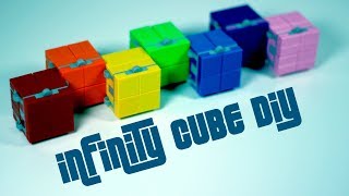 Infinity Cube DIY  LEGO Infinity Cube Tutorial [upl. by Clotilda]