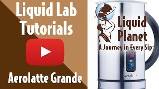 Liquid Lab  Aerolatte Grande Milk Frother [upl. by Thatcher]