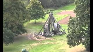 World record trebuchet at Warwick Castle [upl. by Chemaram]