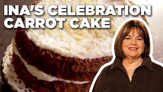 Ina Gartens Carrot Cake Recipe  Barefoot Contessa  Food Network [upl. by Brice]