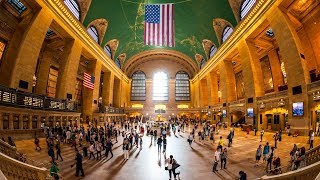 Walking Tour of Grand Central Terminal — New York City 【4K】🇺🇸 [upl. by Notlaw356]