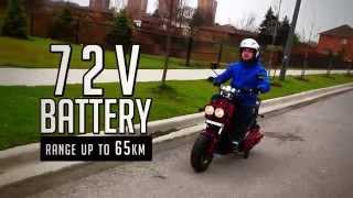 Eagle Ebike 72V with Daymak Drive Bluetooth [upl. by Haianeb]