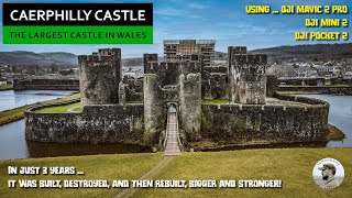 Caerphilly Castle  The Largest in Wales 2nd in Britain [upl. by Gothart]