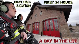 First 24 Hours in a New Fire Station  A Day in the Life [upl. by Vasta]