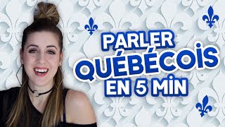 PARLER QUÉBÉCOIS EN 5 MINUTES  DENYZEE [upl. by Nagard]