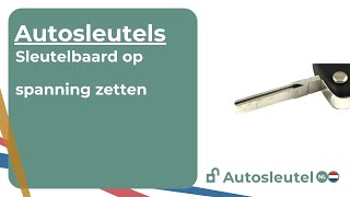 Sleutelbaard op spanning zetten [upl. by Wampler]