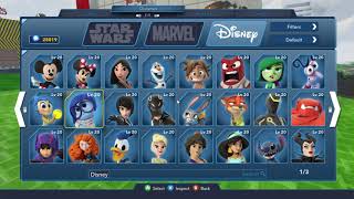 Disney Infinity 30 All Characters gameplay part 3 Disney [upl. by Henrie]