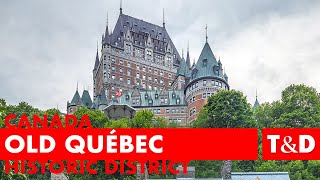 Historic District of Old Québec Tourist Guide 🇨🇦 Canada [upl. by Porcia]