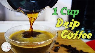 Recipe for One Cup of Drip Coffee  Exact Measurements and Instructions [upl. by Ettenor976]