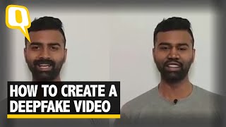 Heres How Easy It Is To Create Deepfake Videos Online  The Quint [upl. by Antonin]