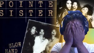 The Pointer Sisters  Slow Hand Reaction [upl. by Accissej]