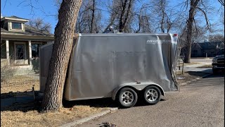 Enclosed Trailer Rebuild Part 1 [upl. by Keynes]