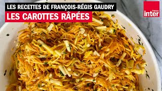 Mes carottes râpées sauce Alain Passard  Les recettes de FrançoisRégis Gaudry [upl. by Steinman582]