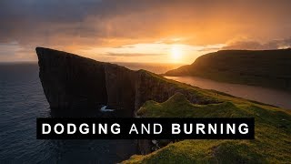 Dodge and Burn Photoshop Tutorial for Landscape Photographers [upl. by Fadiman]