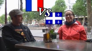 French in Quebec vs France interview en français with subtitles accent attitude history curses [upl. by Ailgna]