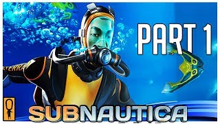 FIRST TIME DIVER  Lets Play Subnautica Blind Part 1  FULL RELEASE GAMEPLAY TWITCH [upl. by Yoshio]