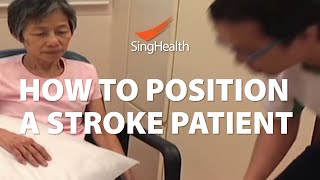 How To Position A Stroke Patient [upl. by Ary]