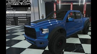 GTA 5  DLC Vehicle Customization  Vapid Caracara 4x4 Ford Raptor and Review [upl. by Hartmunn969]