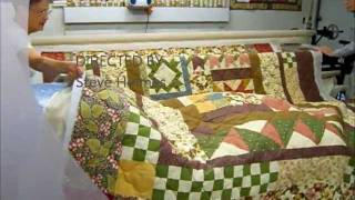 Gammill Longarm Quilting Demonstration [upl. by Kirred]