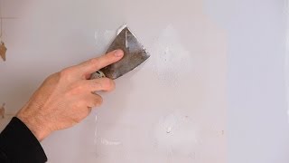 How to Fix Small Holes  Drywall Repair [upl. by Rhianon]