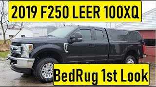 2019 F250 LEER Cap BedRug Overview [upl. by Debo898]