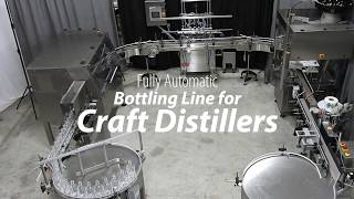 Fully Automatic Bottling Line for Spirits and Craft Distillers [upl. by Oicangi]