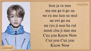 NCT U  Know Now Easy Lyrics [upl. by Azrim]