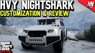 HVY Nightshark Customization amp Review  GTA Online [upl. by Niledam]