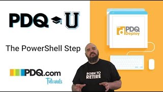 The PowerShell Step in PDQ Deploy [upl. by Shum]