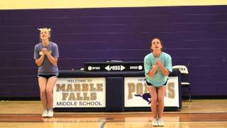 Cheer Tryouts 2016  Jumps [upl. by Eydie]