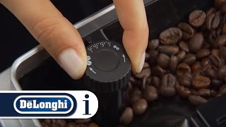 Magnifica S  How to adjust the coffee mill on your coffee machine [upl. by Ferdinande891]